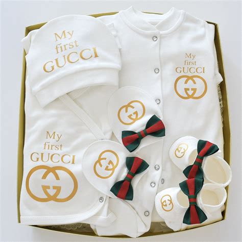 newborn baby clothes gucci|designer baby clothes 24 months.